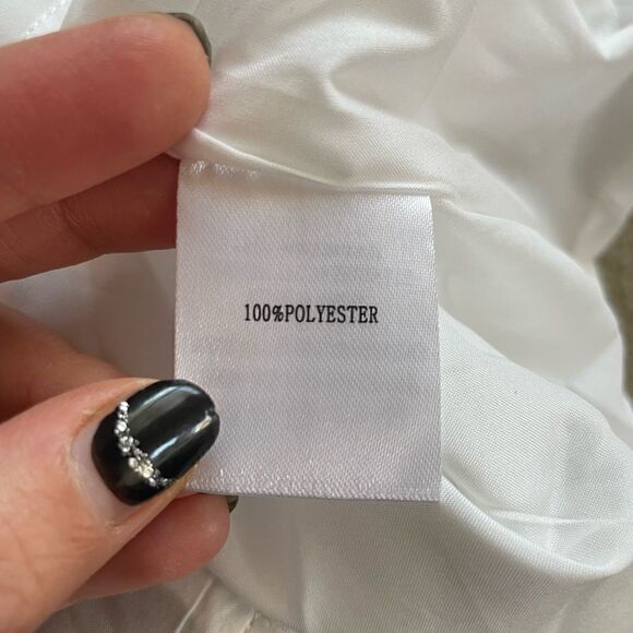 Amy Lynn V-Neck Ruffle Midi Tea Dress Size M NWOT - Picture 7 of 13